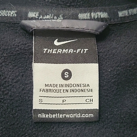 Nike Black & Purple Therma-Fit Jacket Sz S - Picture 2 of 4